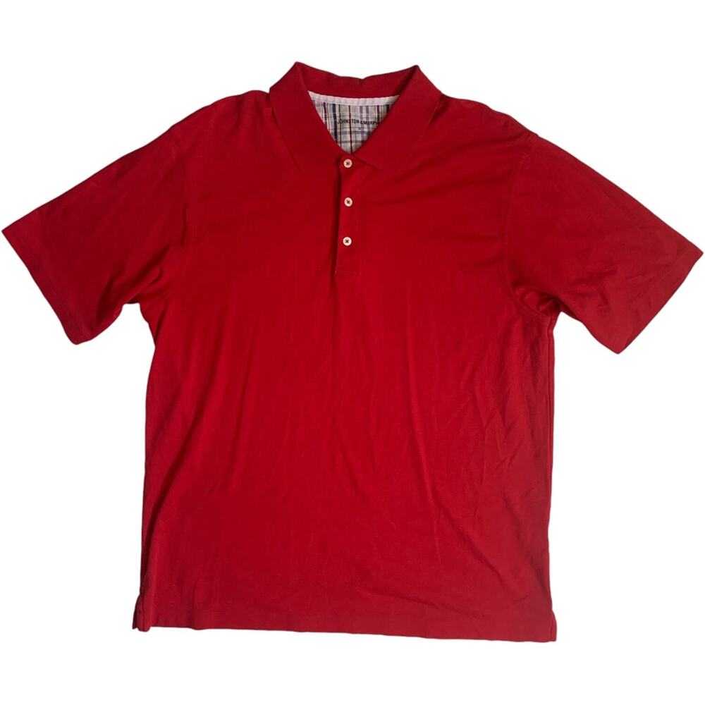 Johnson &Johnson Men's Size XL Short Sleeve Polo Shirt